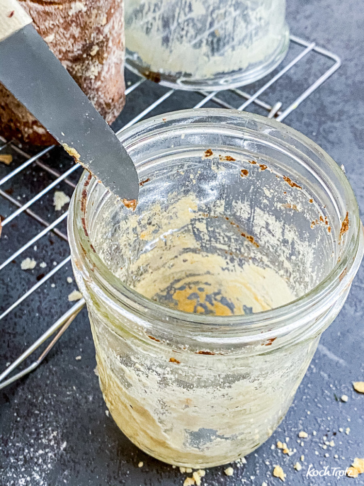 SchrittfürSchrittAnleitung Brot und Kuchen im Glas