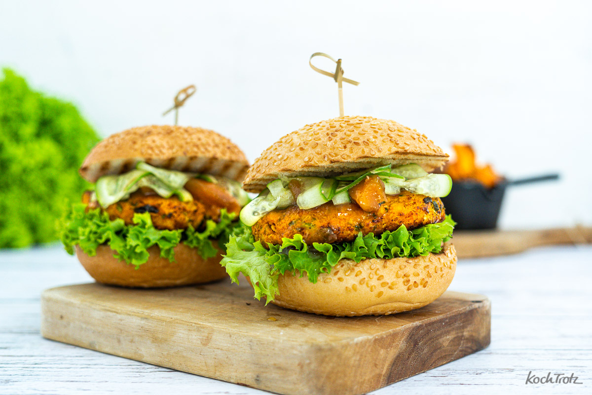 Haferflocken-Gemüse Burger | Glutenfrei | Laktosefrei | Vegetarich -  Kochtrotz ♥ Lieblingsrezepte Für Dich ♥ Mit Tausch-Zutaten