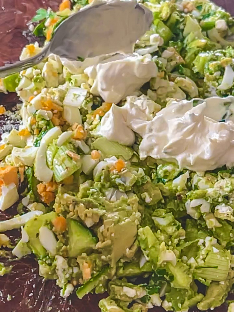 Chopped Salad gehackter Salat Chop-Chop Salad schnelles Rezept